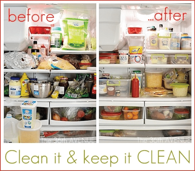 How to clean the fridge