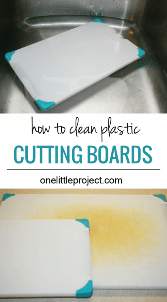 How to clean plastic cutting boards