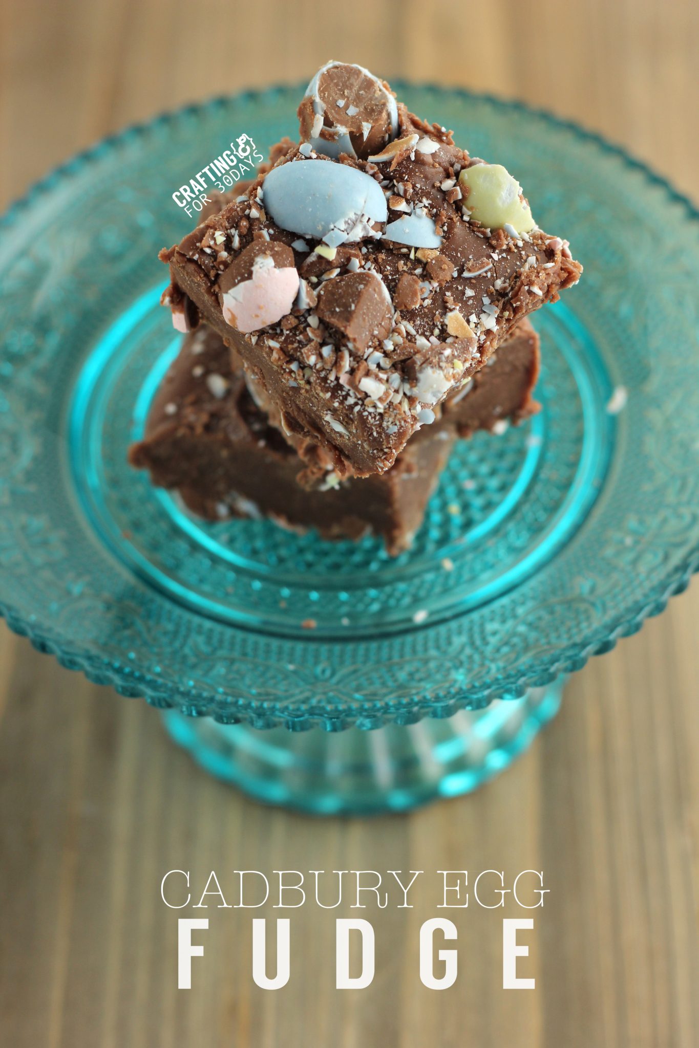 Cadbury Egg Fudge Thirty Handmade Days