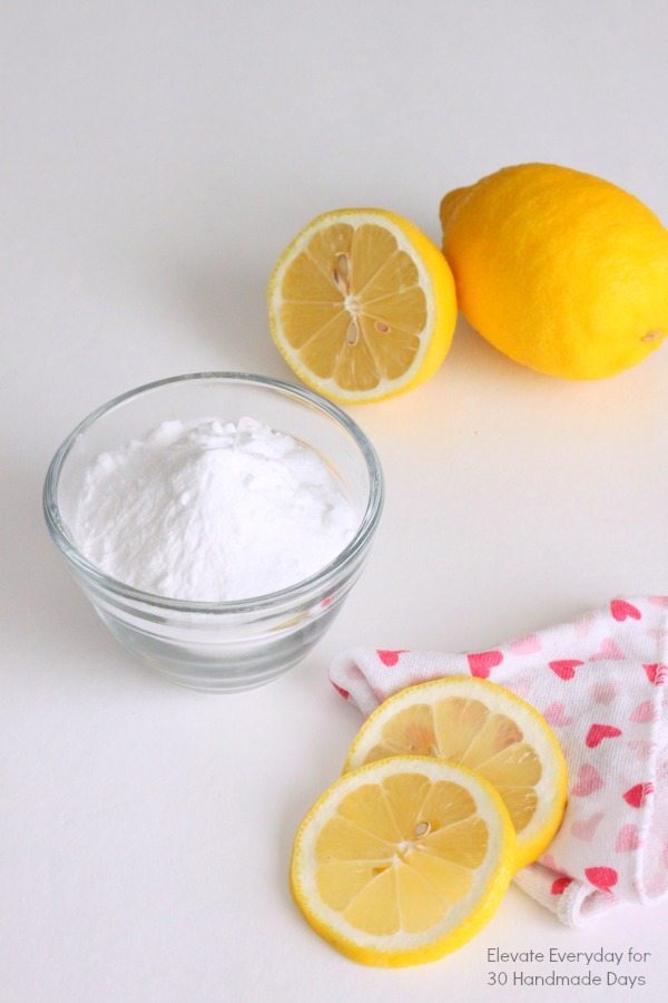 Ingredients for face scrub