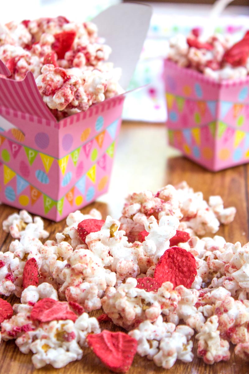 Strawberry Creme Popcorn Thirty Handmade Days