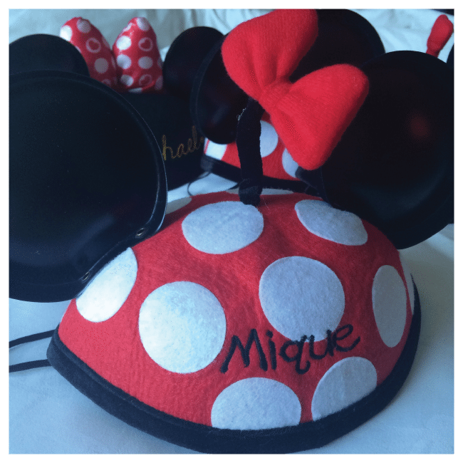  Mickey hat from Disneyland 