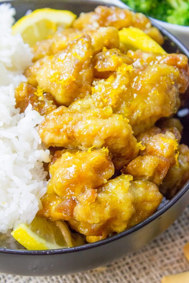 Chinese Chicken Recipe with Lemon