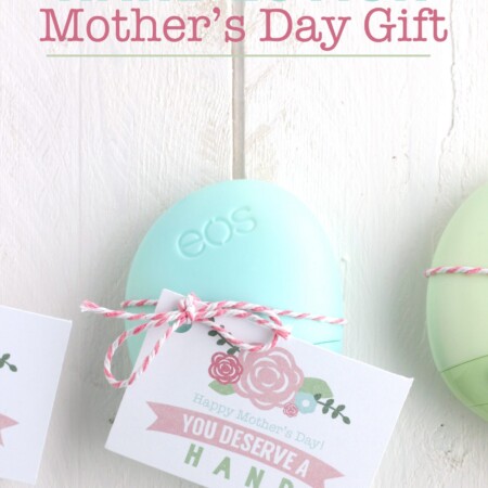 Hand Lotion Mother's Day Gift Idea