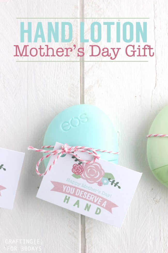 Hand Lotion Mother's Day Gift Idea 