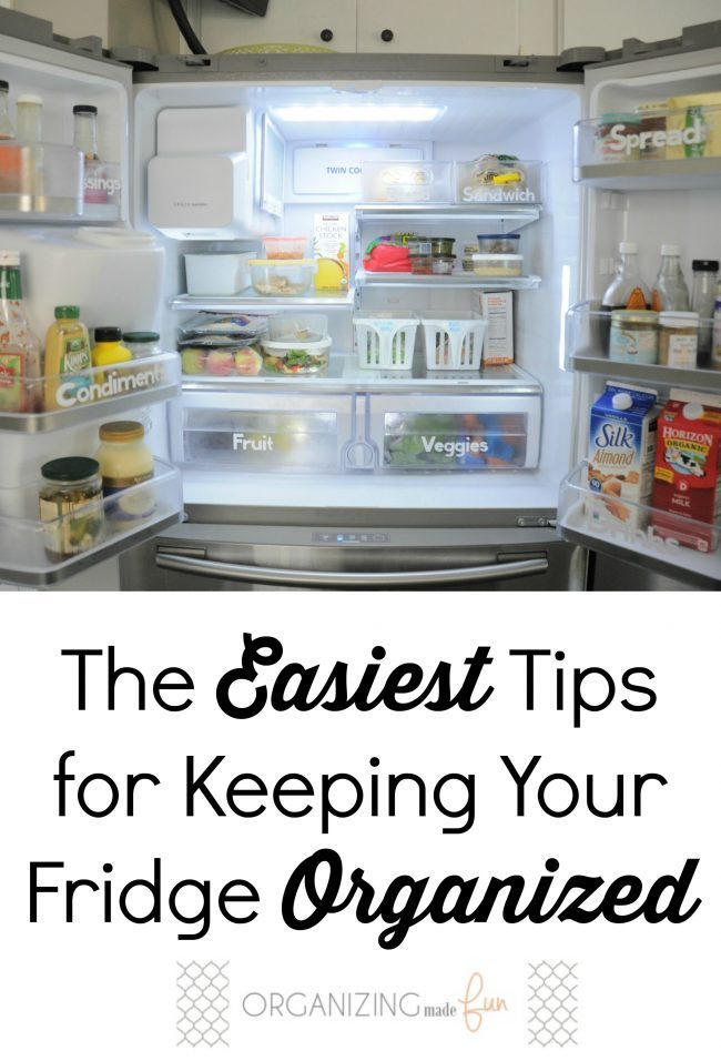 The Easiest Tips for Keeping Your Fridge Organized