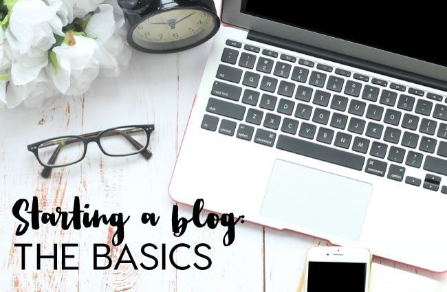 So you want to start a blog? The basics! www.thirtyhandmadedays.com