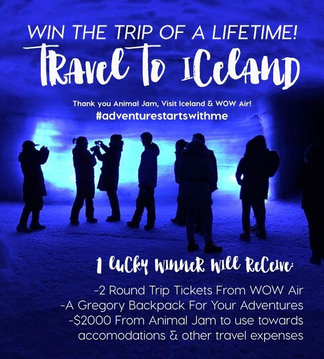 Win the trip of a lifetime - travel to Iceland 