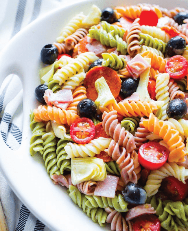 Summer Artichoke Pasta Salad