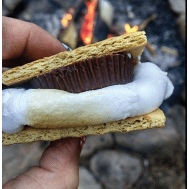 Reeses Campfire S'mores from A Thrifty Mom