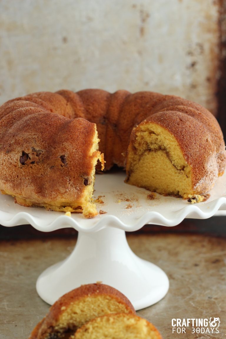 Cinnamon Pecan Coffee Cake Thirty Handmade Days