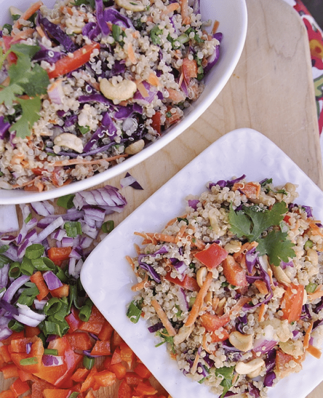 Crunchy Thai Quinoa Salad