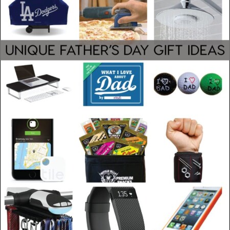 Unique Father's Day Gift Ideas compiled by www.thirtyhandmadedays.com