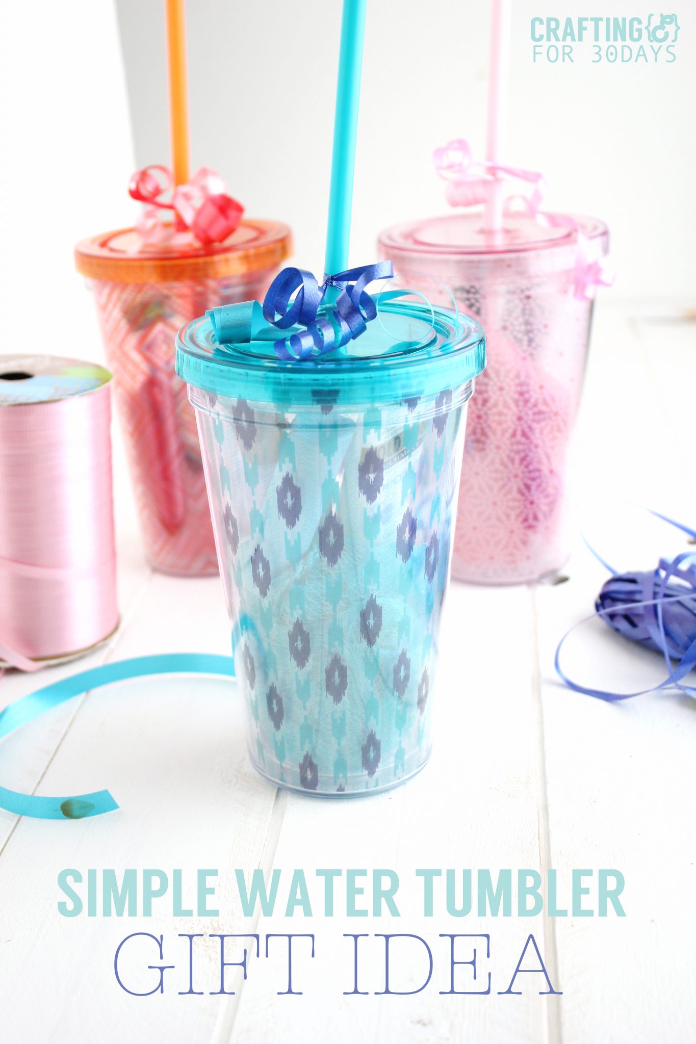 Simple Drink Tumbler Gift Thirty Handmade Days