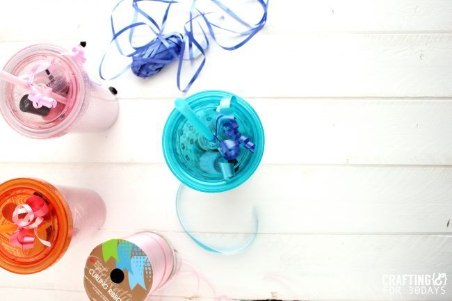 Simple Water Tumbler Gift Idea - perfect for Mother's Day or Teacher Appreciation! via 30daysblog