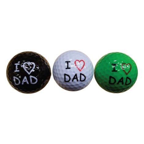 Unique Father's Day Gift Ideas - Dad Golf Balls