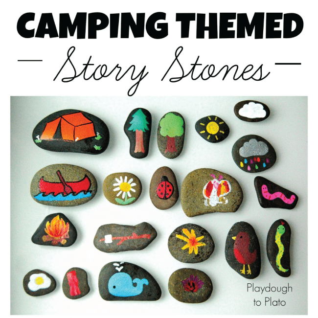 Story Stones from Playdough to Plato