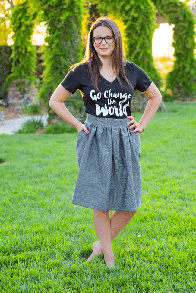 Go Change the World - Cute, modest summer outfits for teens 