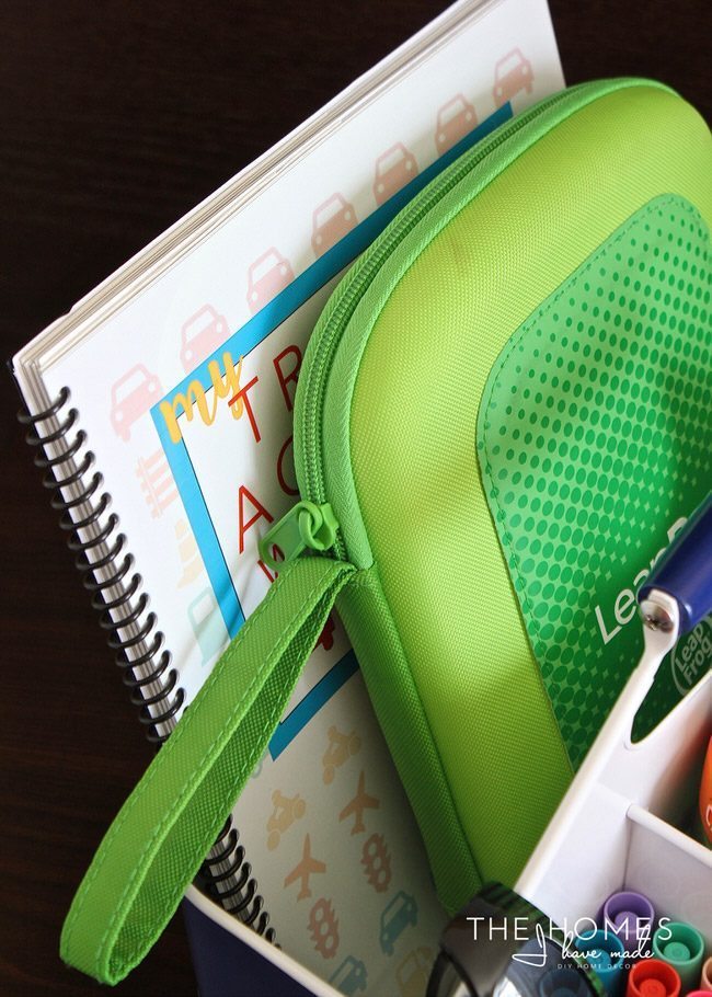 Pick a utensil caddie that can hold coloring books, papers, and tablets with ease!