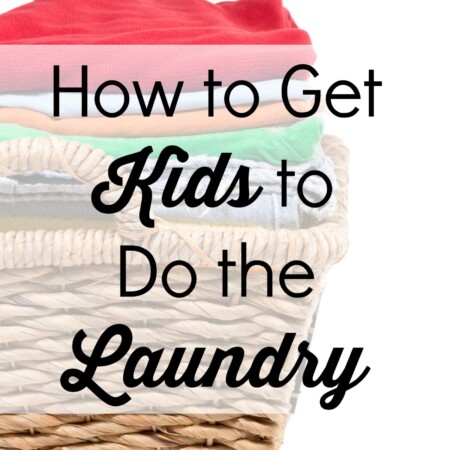 How to Get Kids to Do the Laundry