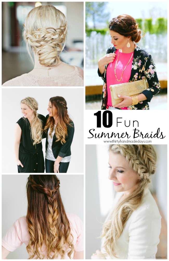 fun summer braids