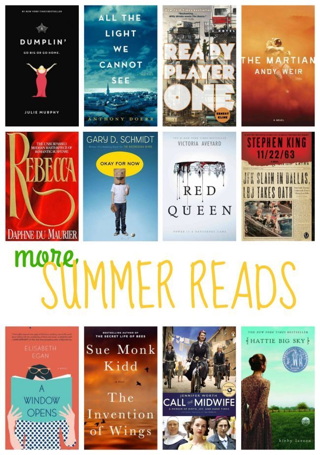 12 Books To Add to Your Summer Reading List