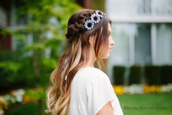 boho flower crown