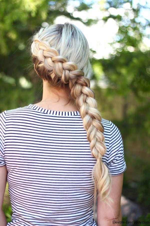 chunky dutch braid