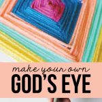 God's Eye Craft- learn how to make a God's eye with this quick tutorial