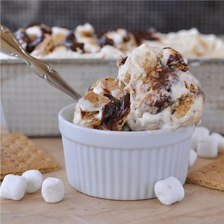 S'mores No Churn Ice Cream