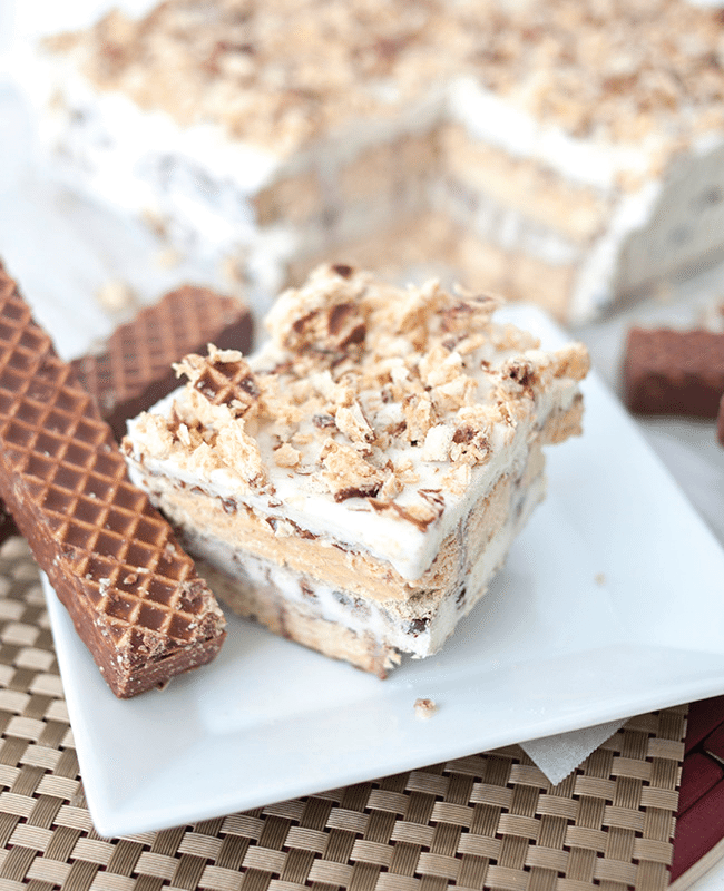 Nutty Bar Ice Cream Cake Recipe