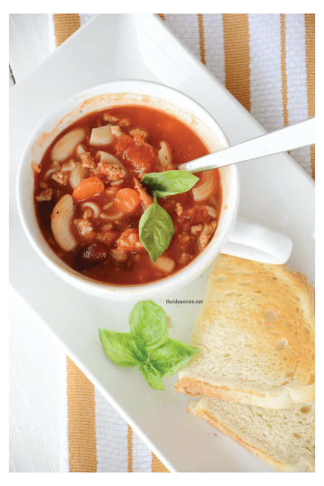 Pasta E Fagioli Soup from the Idea Room