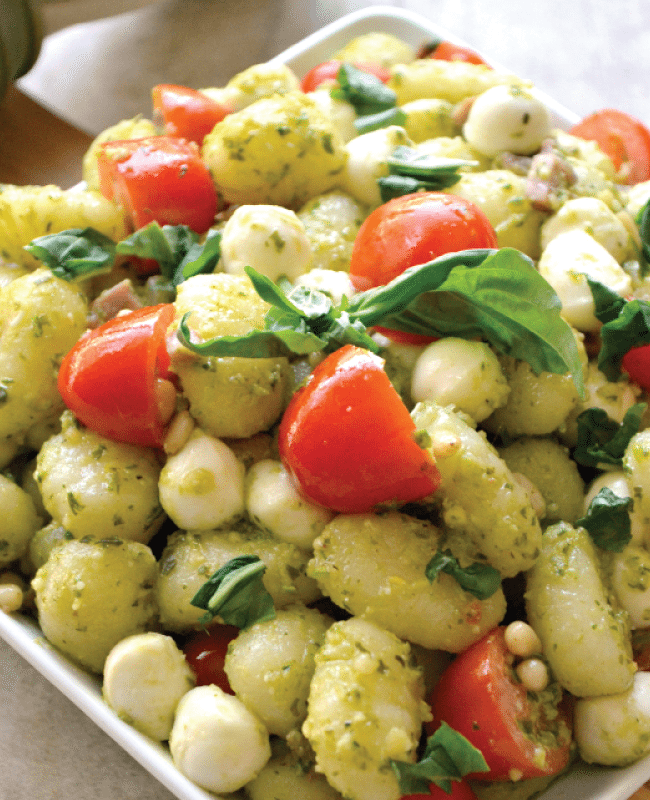 Pesto Caprese Gnocci from the 36th Ave