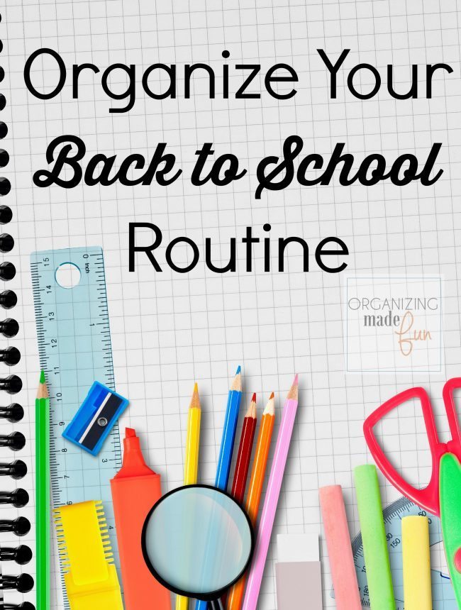 Back to school, notebook and supplies