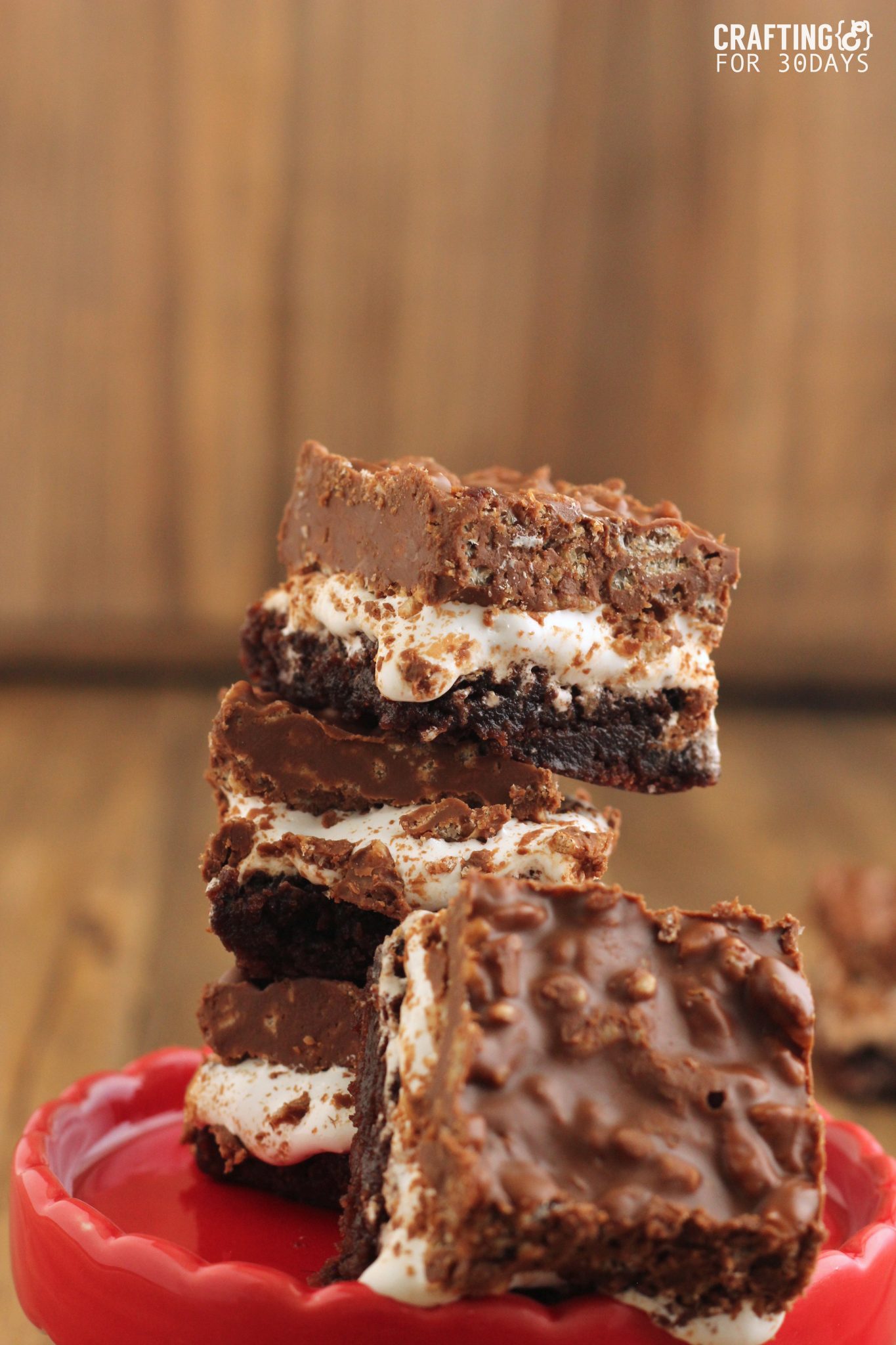 Peanut Butter Marshmallow Brownies Thirty Handmade Days