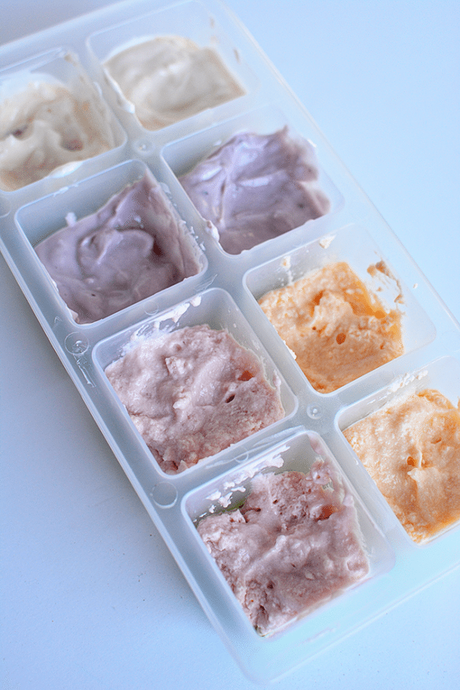 Make ahead freezer smoothie packs with Yoplait Whips