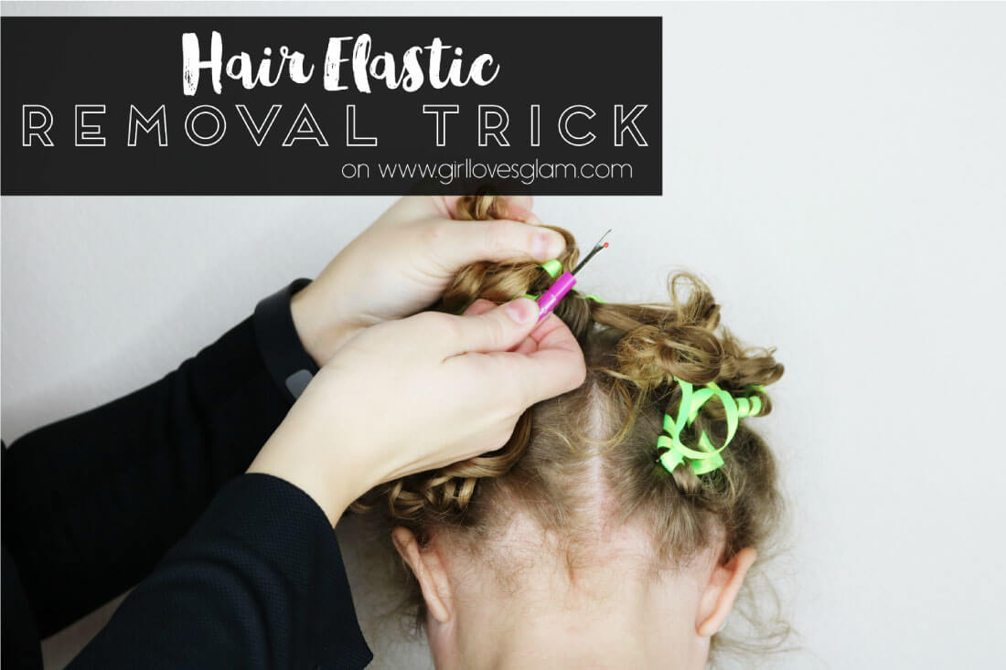 Easy Hair Elastic Removal Trick