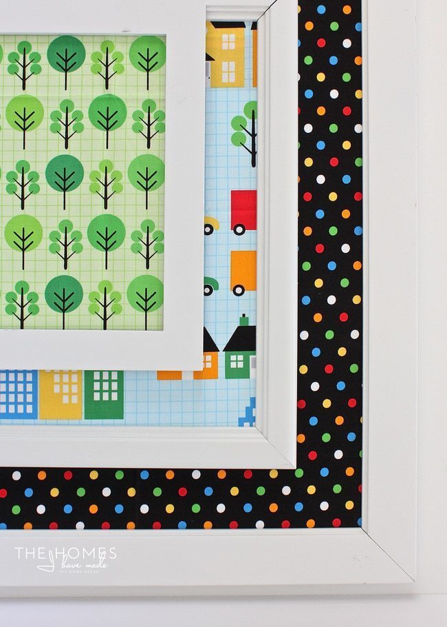 Use up old frames and display your kid's school artwork with these fun and simple School Artwork Display Frames!