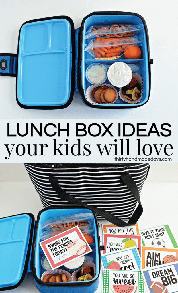 Lunchbox Ideas Your Kids Will Love! - Thirty Handmade Days