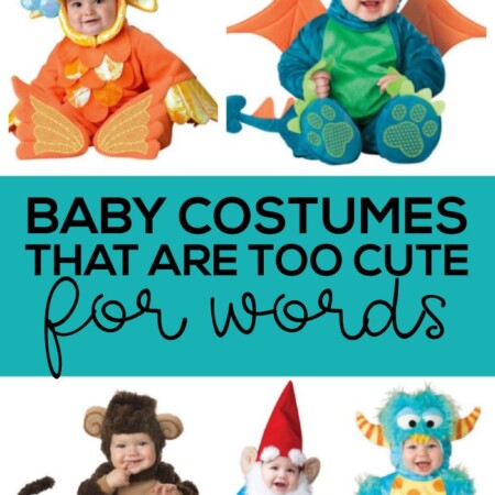Baby costumes that are too cute for words- perfect for Halloween! www.thirtyhandmadedays.com