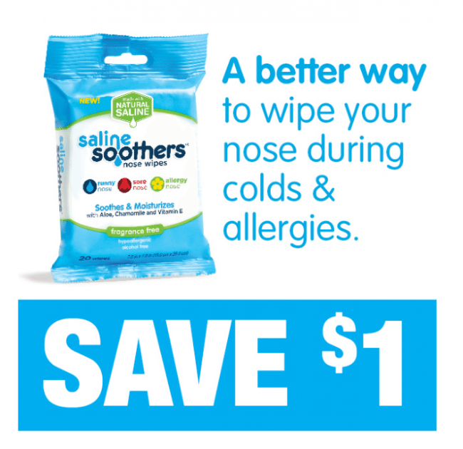 Saline Soothers Coupon