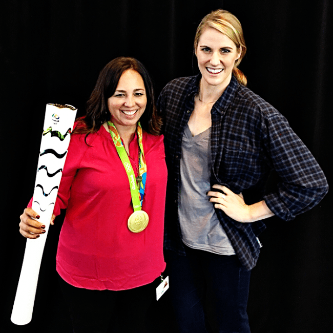 Minute Maid event at Coca Cola Headquarters to celebrate doing good with Missy Franklin 