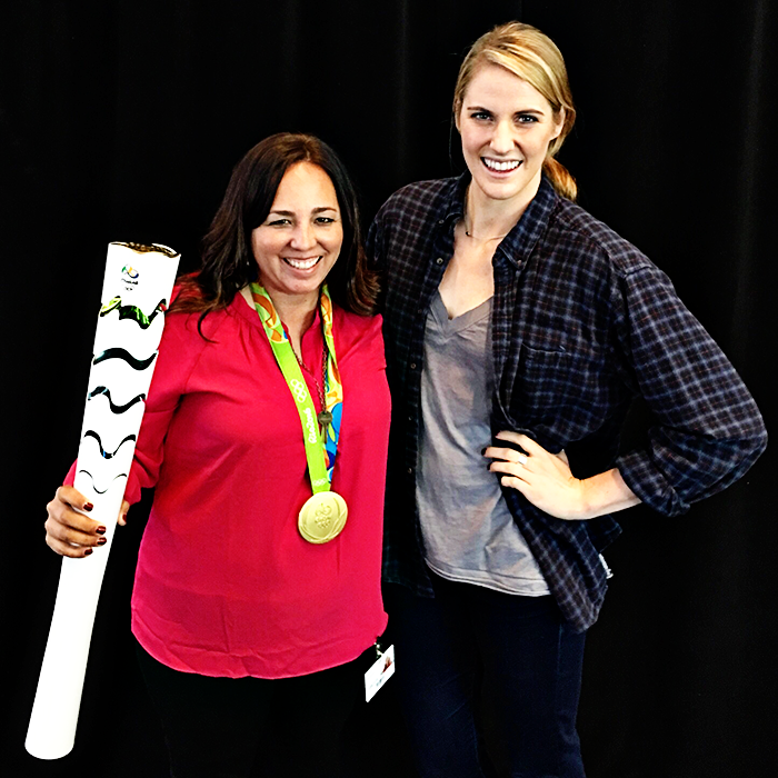 Minute Maid event at Coca Cola Headquarters to celebrate doing good with Missy Franklin