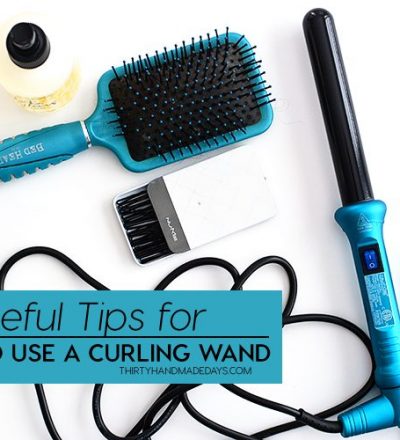 Curling Wand Archives Thirty Handmade Days
