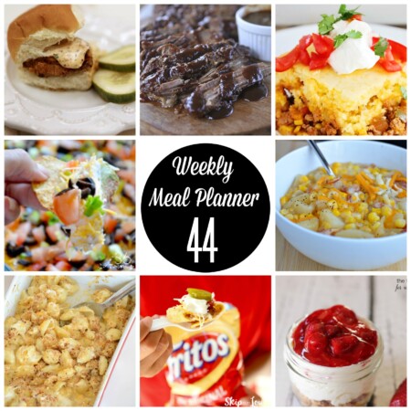 Weekly Meal Planner Week #44- recipes to help you prep your week from some of your favorite bloggers