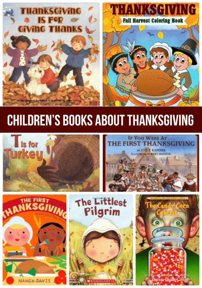 Children's Books About Thanksgiving - help your kids learn all about Thanksgiving!