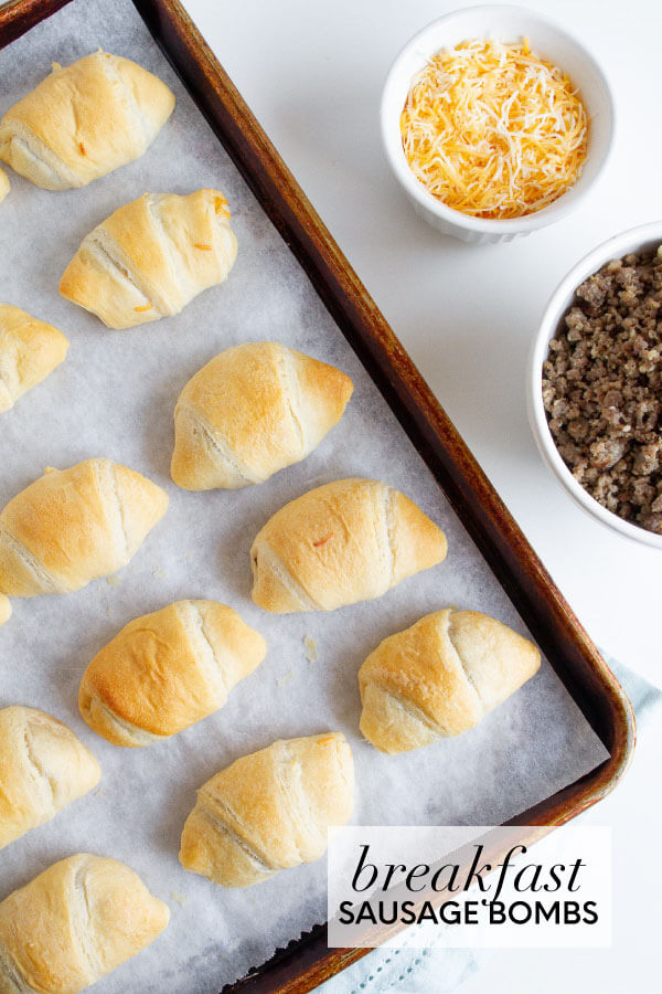Breakfast Sausage Bombs An Easy Recipe from 30daysblog