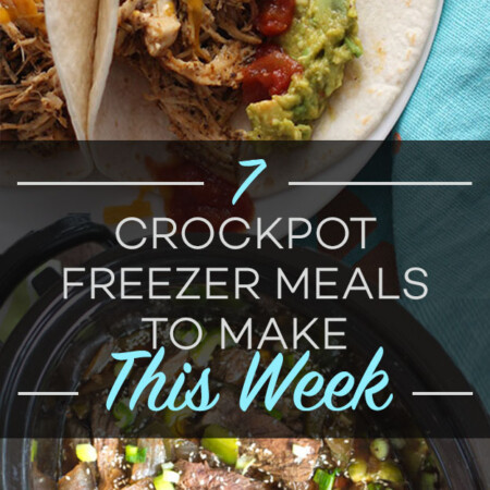 7 Crockpot Freezer Meals to Make This Week