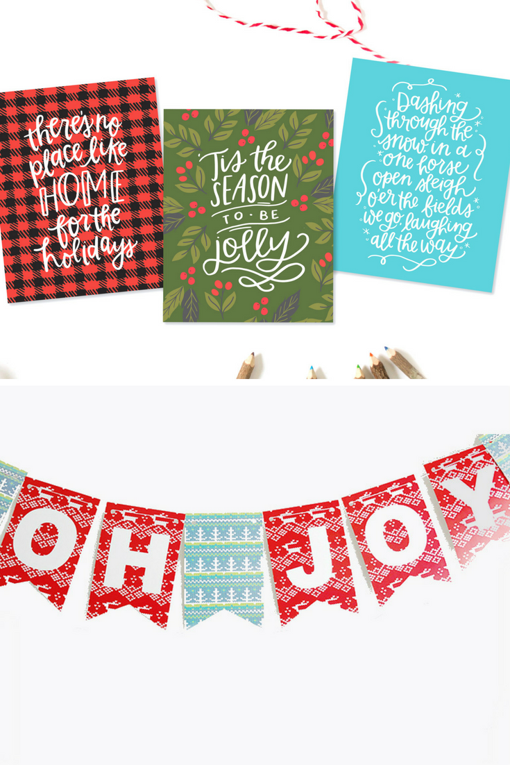 Holidays: All Things Christmas Bundle - get in on something so fun for the holidays with this printable pack! from thirtyhandmadedays.com