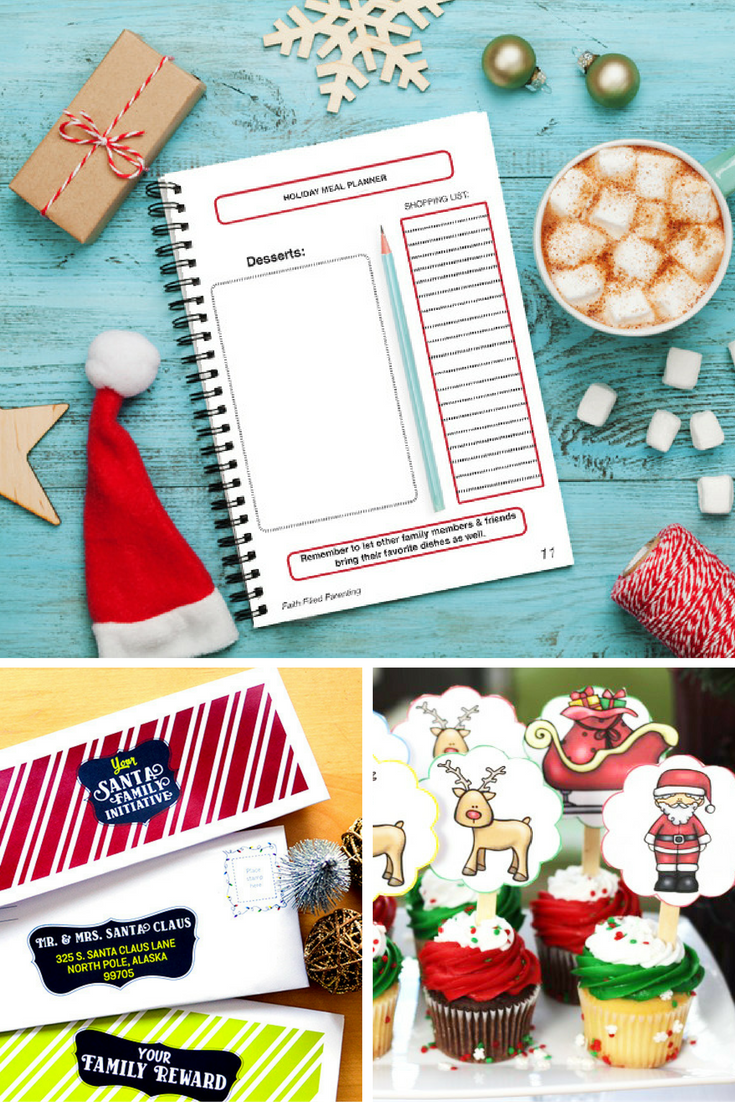 Holidays: All Things Christmas Bundle - get in on something so fun for the holidays with this printable pack! from thirtyhandmadedays.com